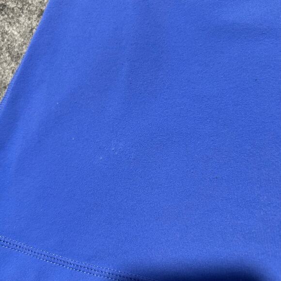 Lululemon Cross-Back Tank Top Blue Light Blue Trim Size Small - Picture 7 of 7